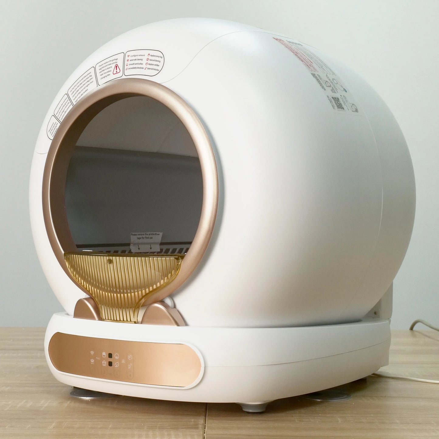 Automatic Cat Box Smart Toilet Self-Cleaning With WIFI App Control Factory Supply Pet Products for Cats New Model