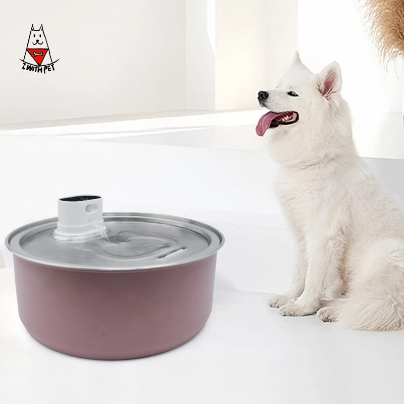 Popular 8L Rechargeable Pet Products Automatic Pet Water Dispenser Intelligent Operation Cat Drinking Cordless Water Fountain
