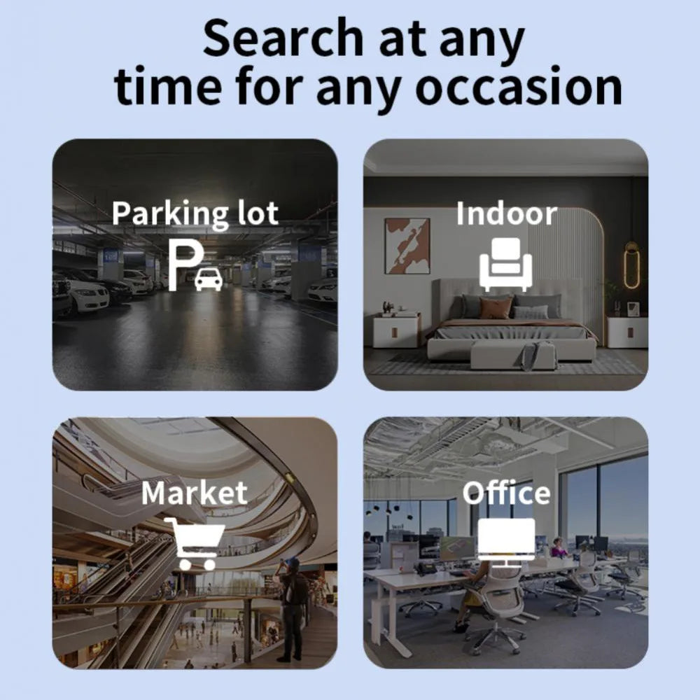 Pet Smart GPS Tracker Mini Anti-Lost Waterproof  BT Locator Tracer For Pet Dog Cat Kids Car Wallet Key Collar Accessories