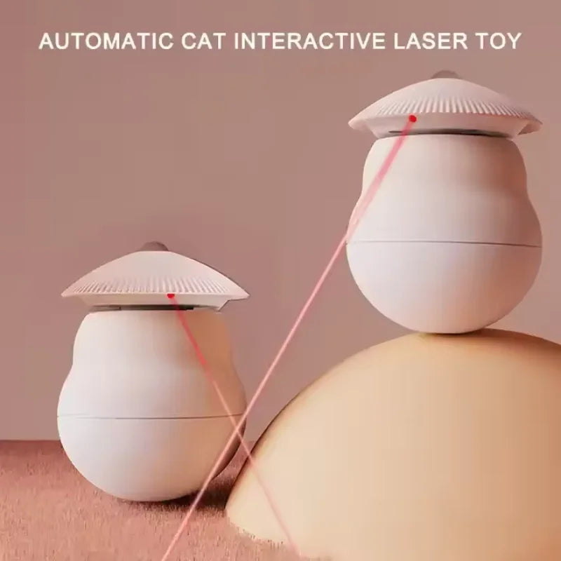Smart Pet Toy Stimulates Consistently Interested Robotic Cat Entertainment Gadget Automatic Swivel Cat