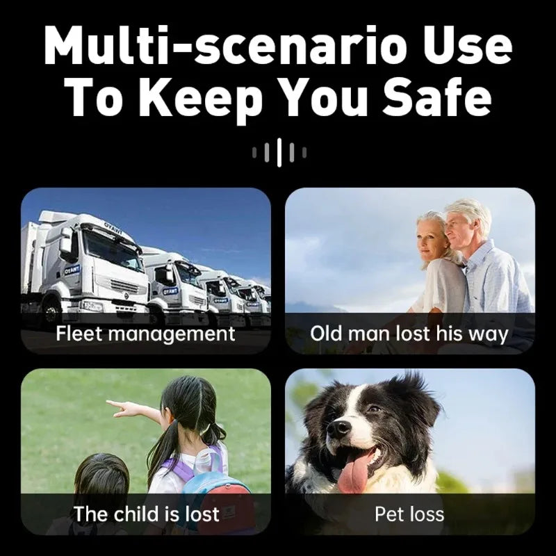 GF10 GPS Tracker Real-Time Tracking Magnetic Mini GPS Locator Anti-Lost Pet Child Elder SOS Alarm Tracker Key Finder Tracker