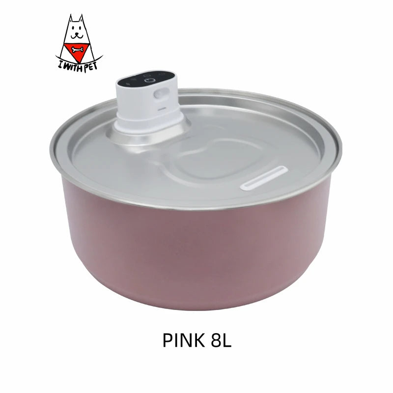 Popular 8L Rechargeable Pet Products Automatic Pet Water Dispenser Intelligent Operation Cat Drinking Cordless Water Fountain