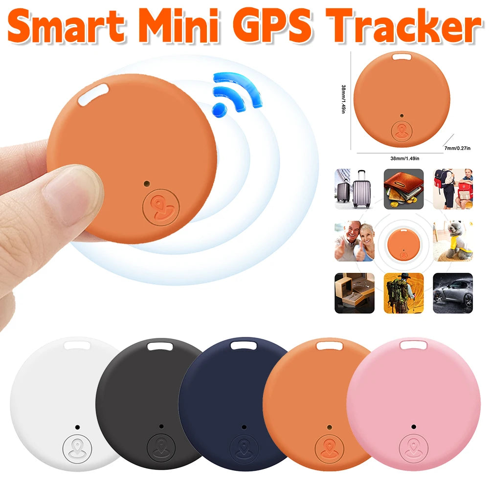 Mini GPS Tracker Bluetooth Anti-Lost Device Pet Kids Wallet Tracking For IOS Android Smart Finder Locator Accessories 2025