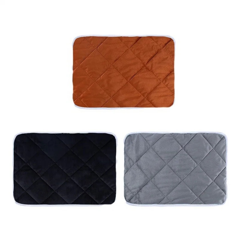 Smart Pet Heating Pad - AI Temperature Control & Chew Proof Cord, 3s Fast Heat Waterproof Mat for Dogs/Cats, Machine Washable