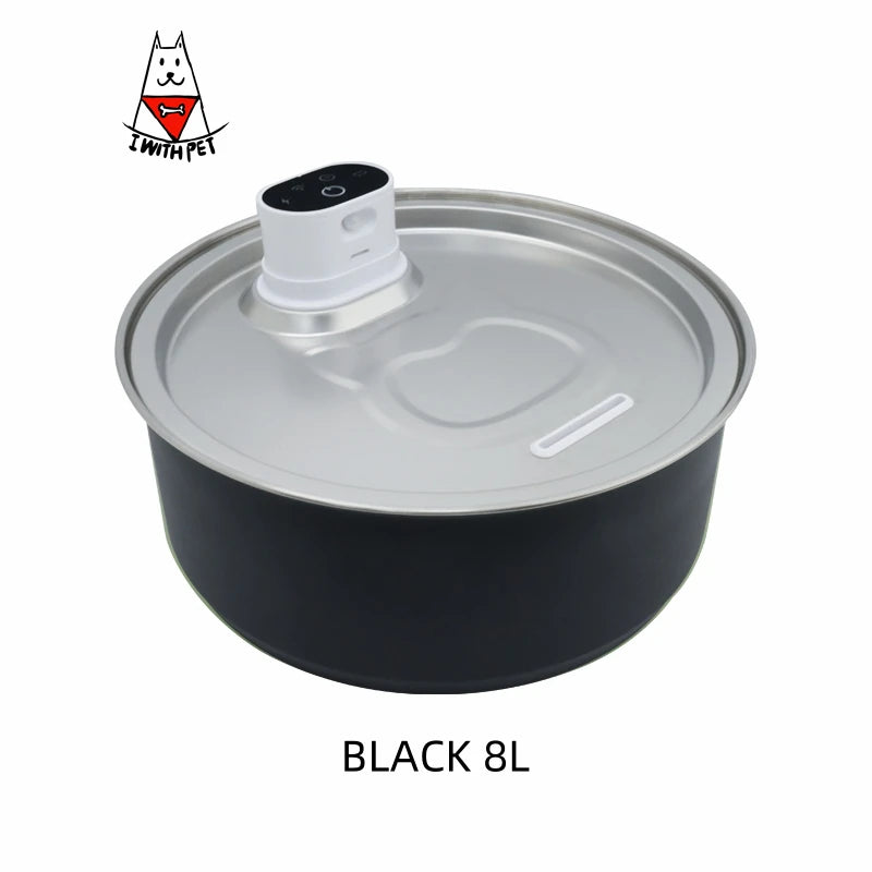 Popular 8L Rechargeable Pet Products Automatic Pet Water Dispenser Intelligent Operation Cat Drinking Cordless Water Fountain