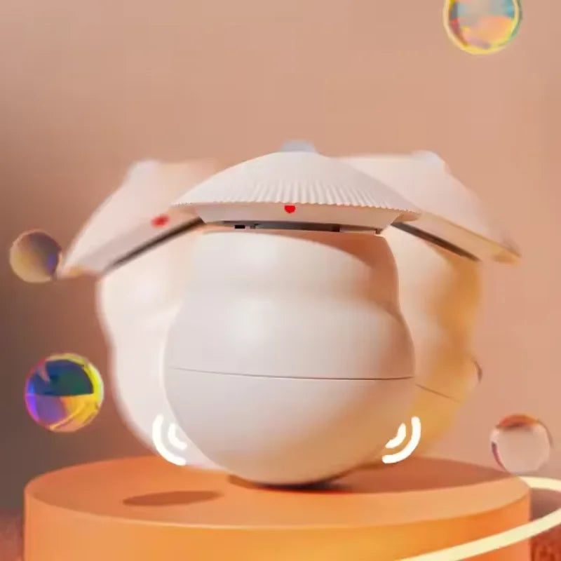 Smart Pet Toy Stimulates Consistently Interested Robotic Cat Entertainment Gadget Automatic Swivel Cat