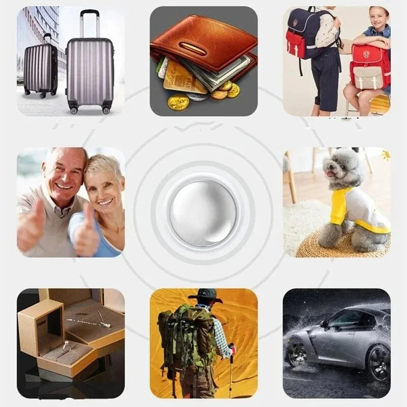 Mini GPS Tracker 2025 - Find My App Air Tag Smart Bluetooth Locator