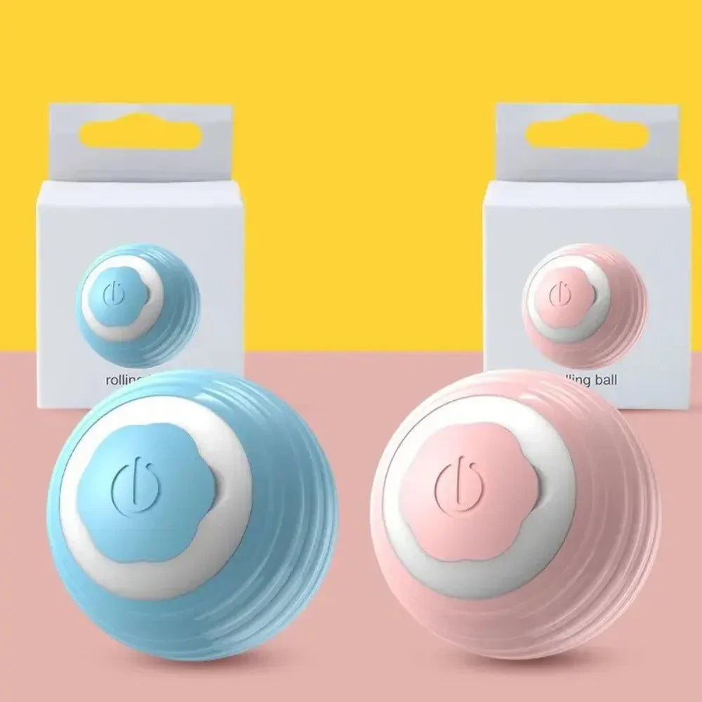 Interactive Cat Toy Ball Roll Pet Things Stuff Products Offer Supplies Games Kitten Accessories Katzen Gadgets Goods Articles