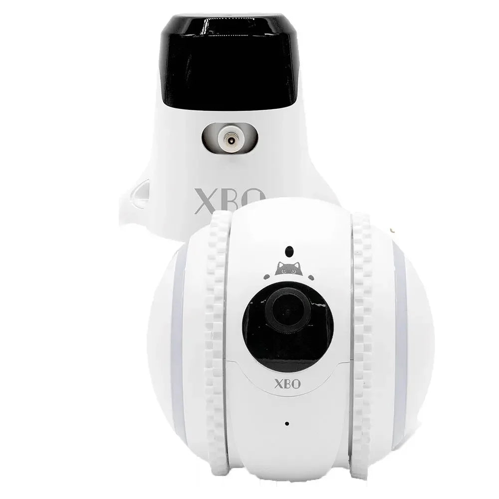 Pet Cat Camera XBO R2 Companion Robot HD Intelligent Voice Recognition Robot AI Wifi Camera Pet Recognition Auto Alarma Robocam