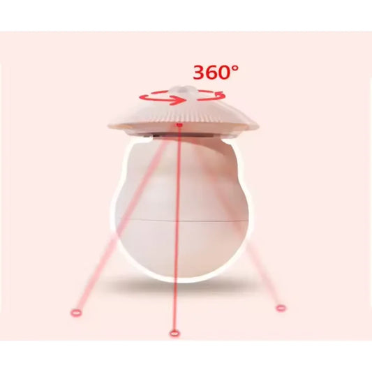 Smart Pet Toy Stimulates Consistently Interested Robotic Cat Entertainment Gadget Automatic Swivel Cat