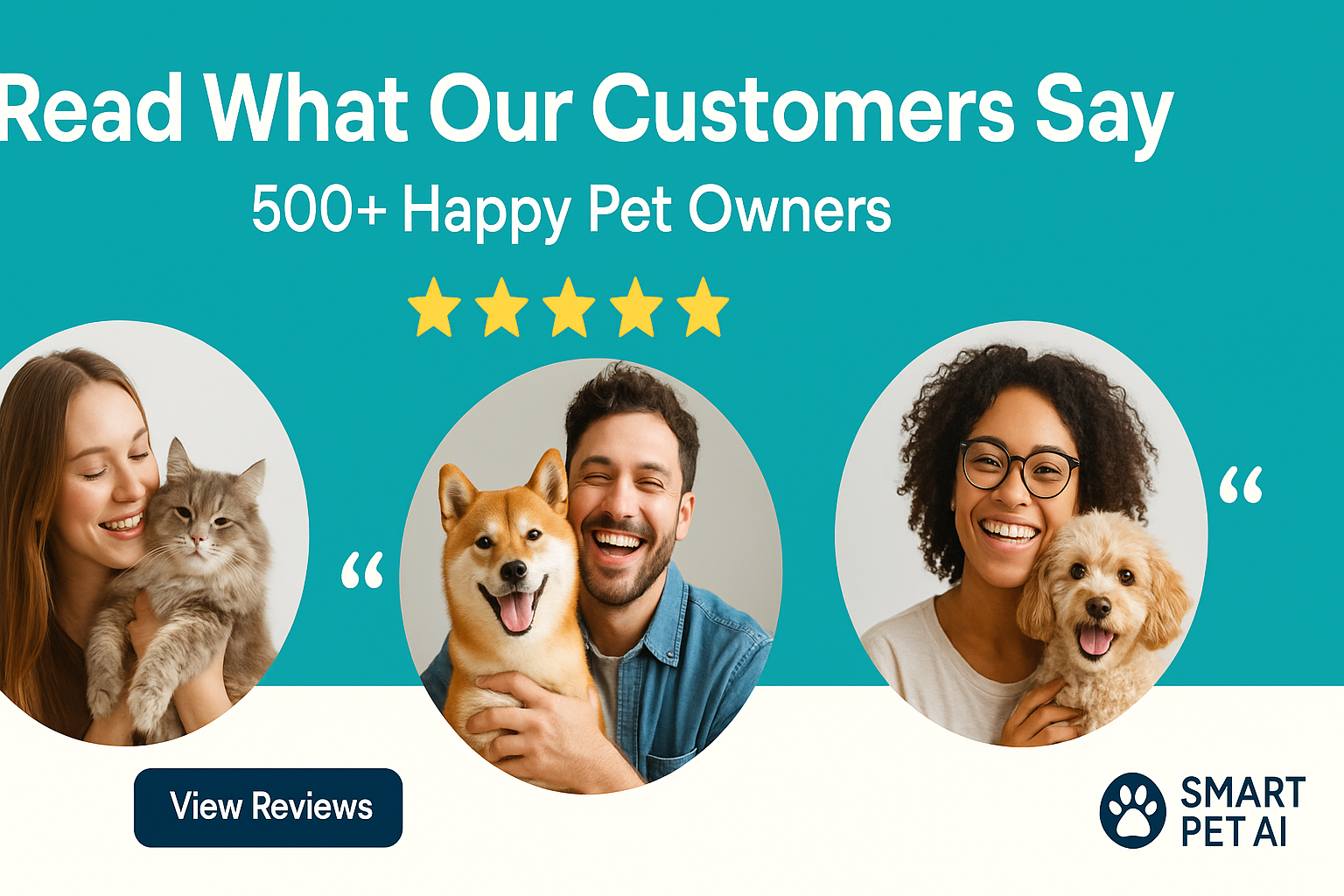 Customer Reviews Website Banner