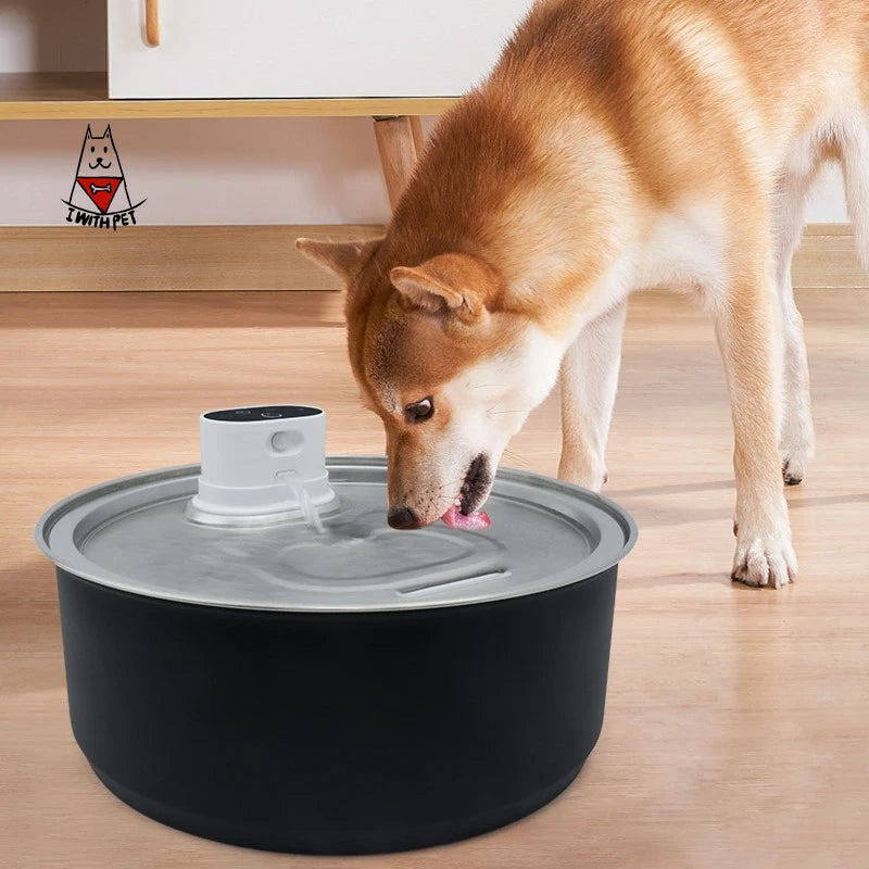 Popular 8L Rechargeable Pet Products Automatic Pet Water Dispenser Intelligent Operation Cat Drinking Cordless Water Fountain