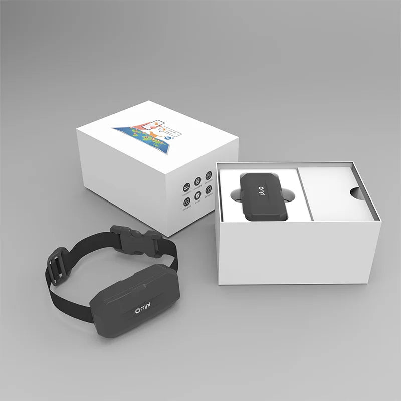 Omni Real-time Tracking 2G 3G 4G Wireless Waterproof Anti Lost Locator Dog Smart GPS Tracker Collar for Pets