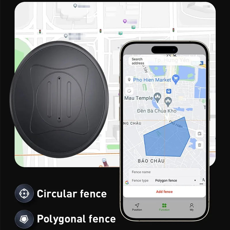 GF10 GPS Tracker Real-Time Tracking Magnetic Mini GPS Locator Anti-Lost Pet Child Elder SOS Alarm Tracker Key Finder Tracker