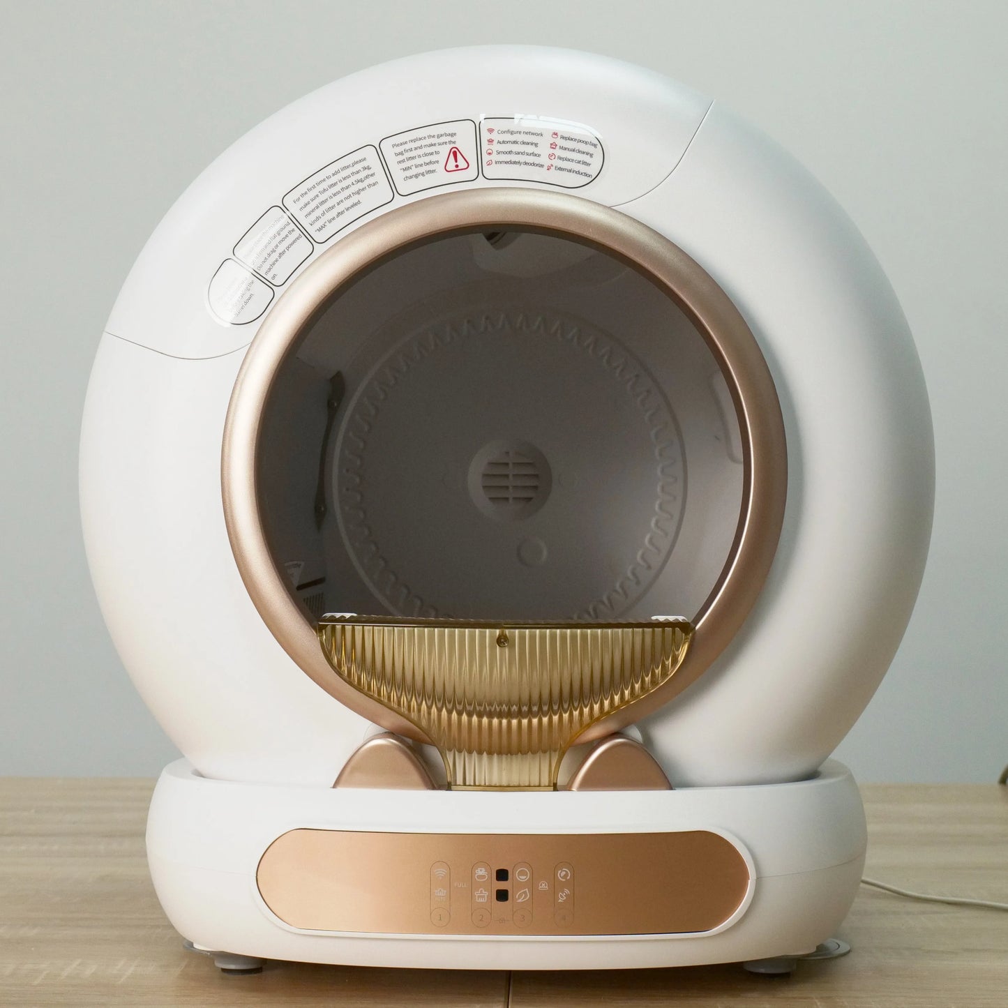 Automatic Cat  Box Smart Toilet Self-Cleaning With WIFI App Control Factory Supply Pet Products for Cats New Model